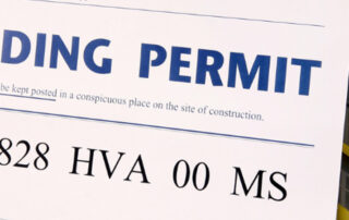 Building permit document