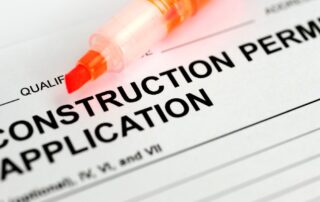 Construction permit application
